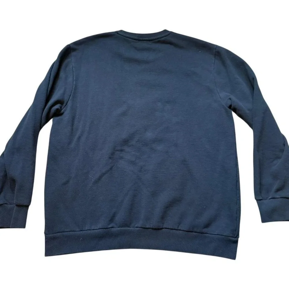 Men's‎ True Religion Crew Neck Sweatshirt – Navy Blue Size XL